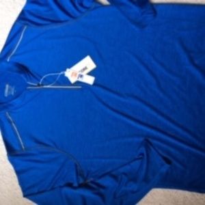 Royal, 1/4 Zip, long sleeve, performance shirt